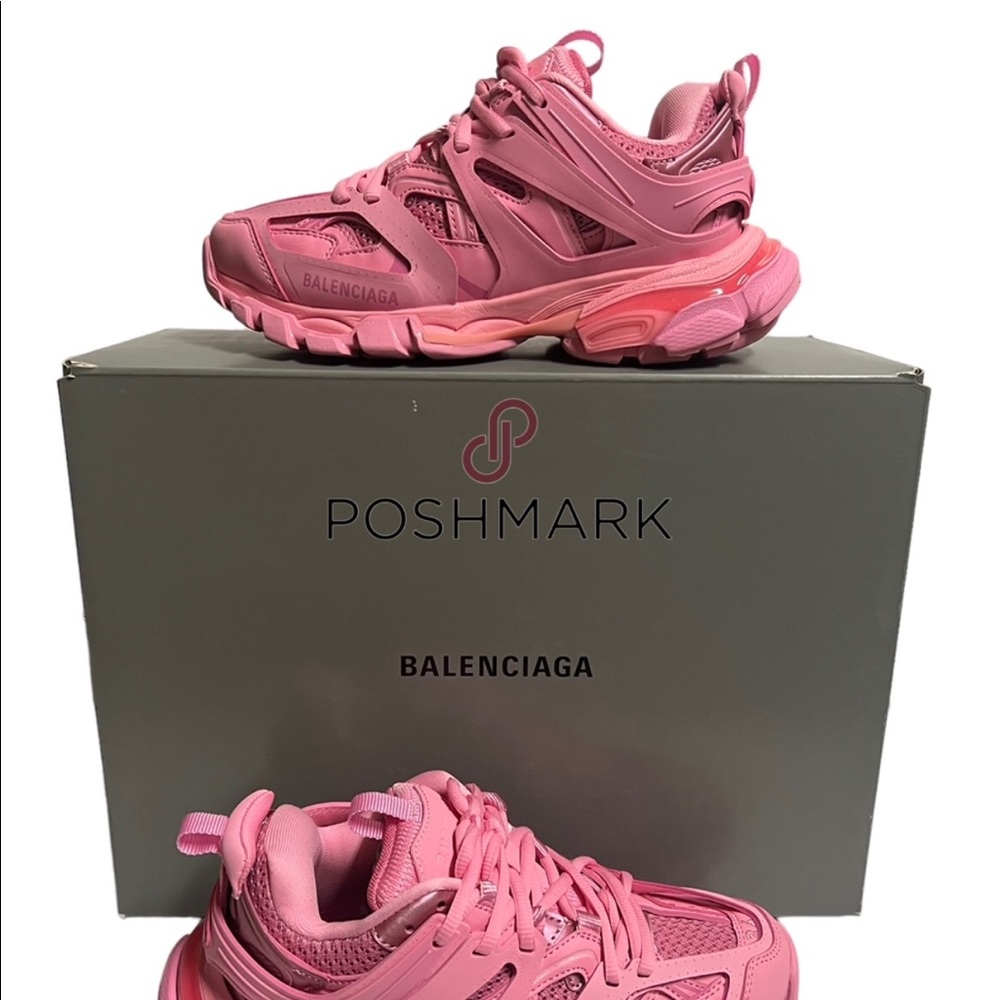 Balenciaga Track Sneakers Low Pink W6 Shoe